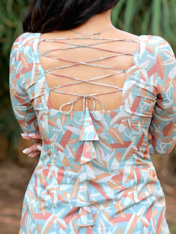 Printed Cotton Kurti - Front View